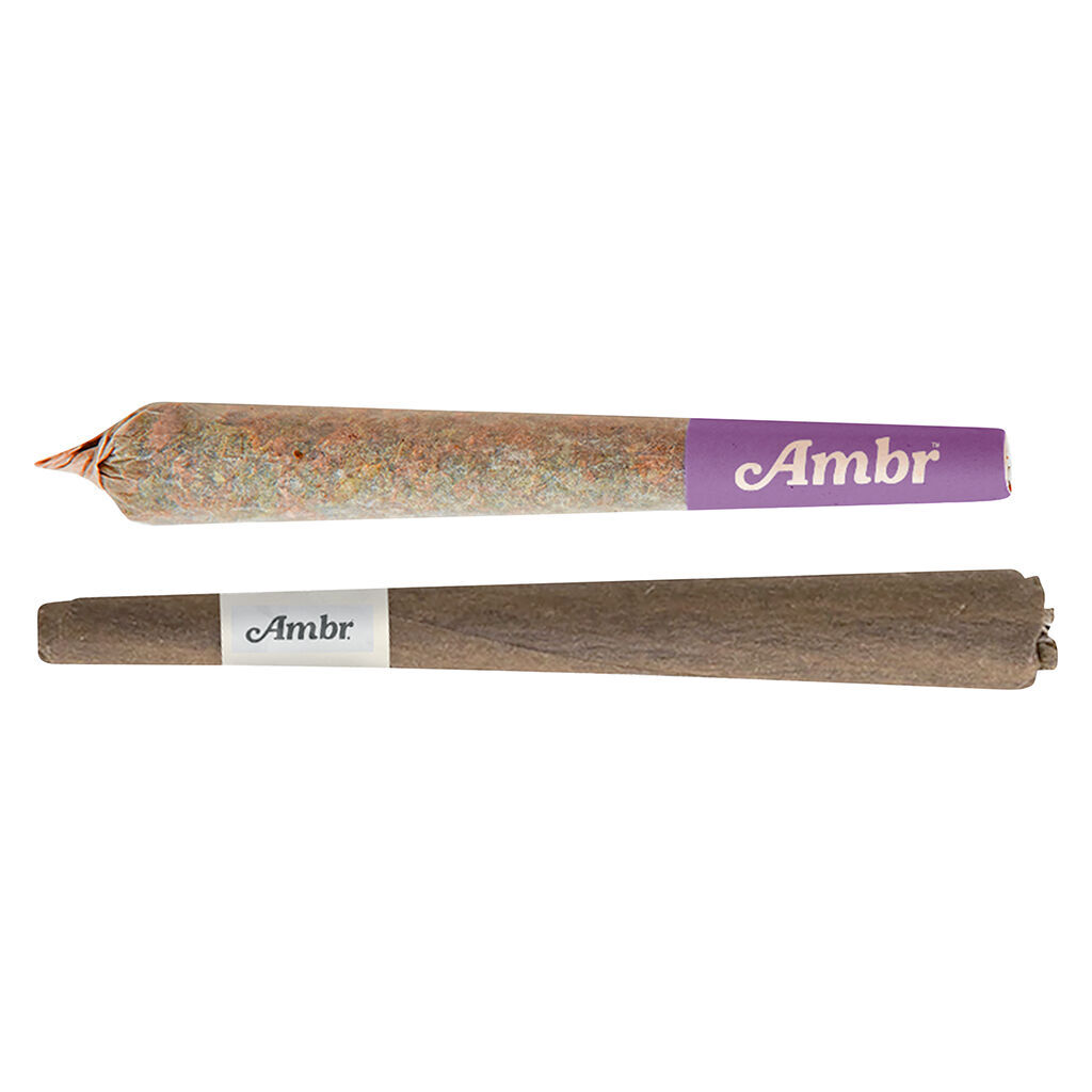 Ambr - Pink Rzy Infused Pre-Roll Pack - Indica - 2x1g
