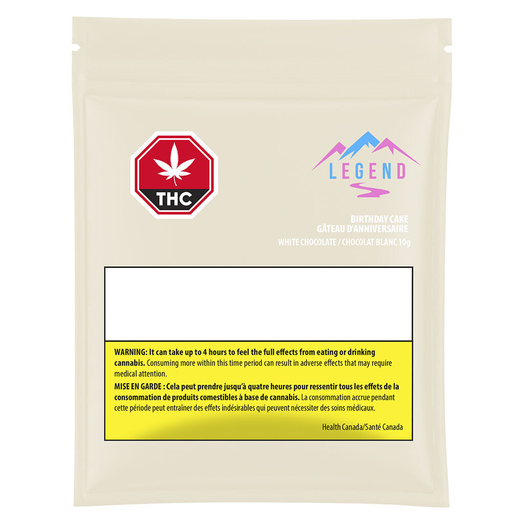 Legend - Birthday Cake White Chocolate - 1x10g