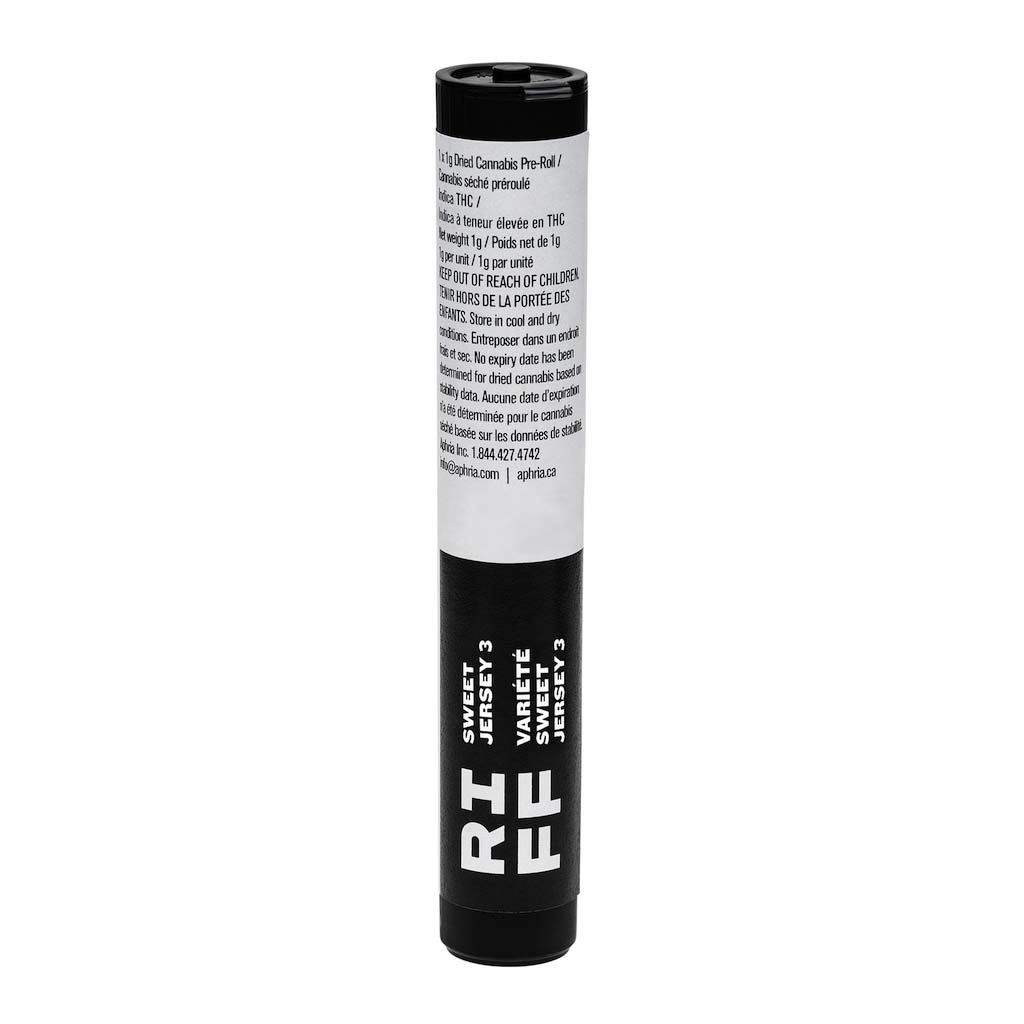 RIFF - Sweet Jersey 3 Pre-Roll Sativa - 1x1g