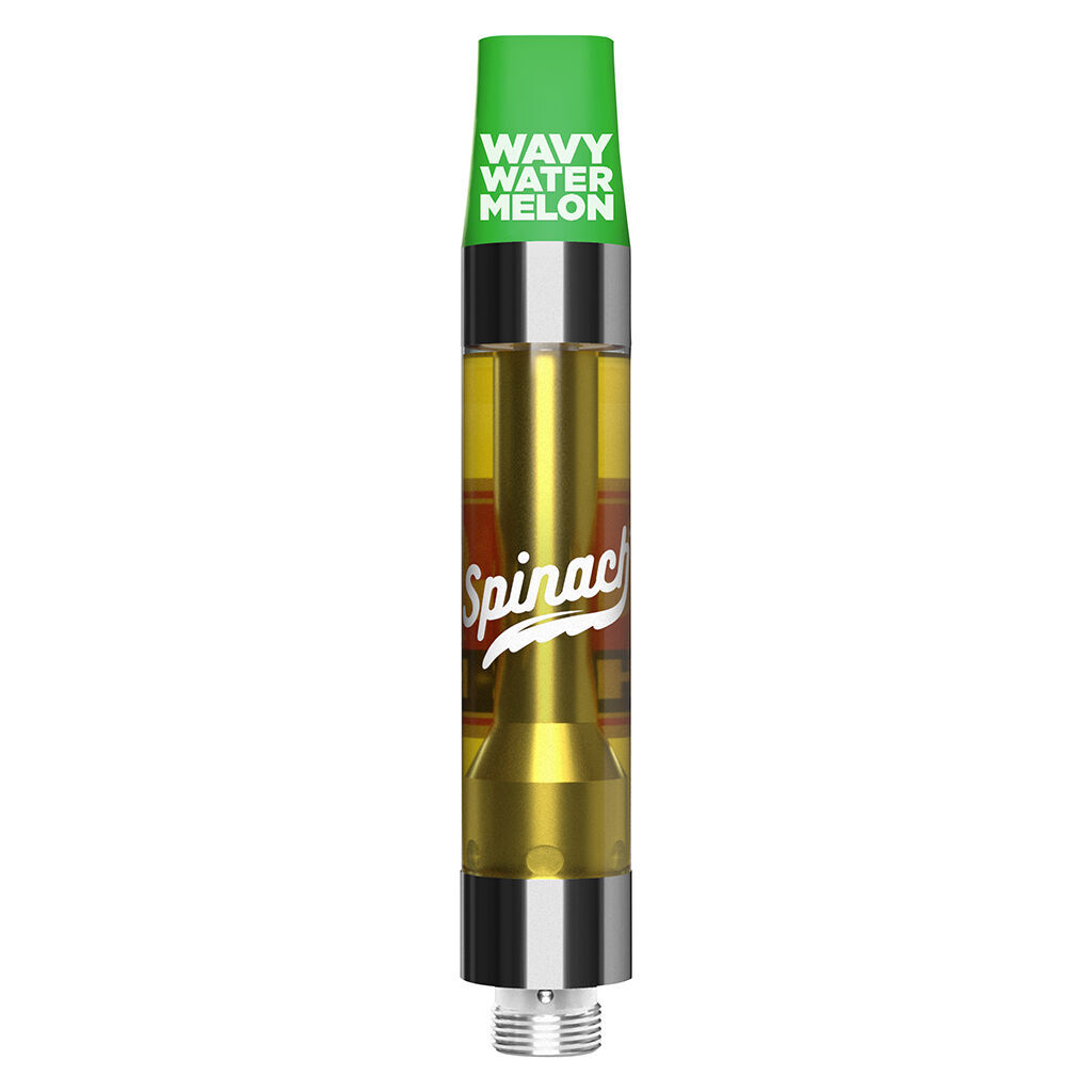 Spinach - Wavy Watermelon Vape 510 Thread Cartridge - Indica - 1.2g