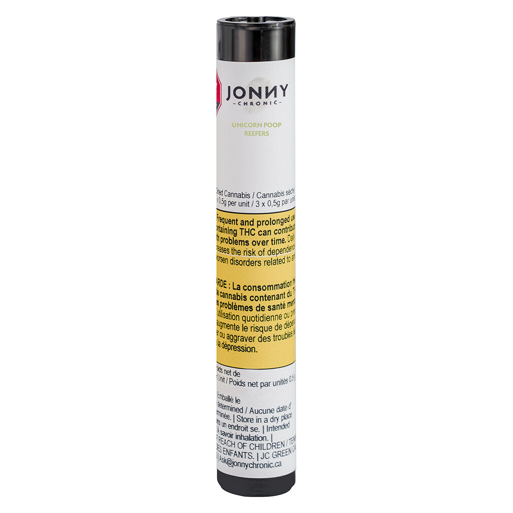 Jonny Chronic - Unicorn Poop Reefers - 3x0.5g