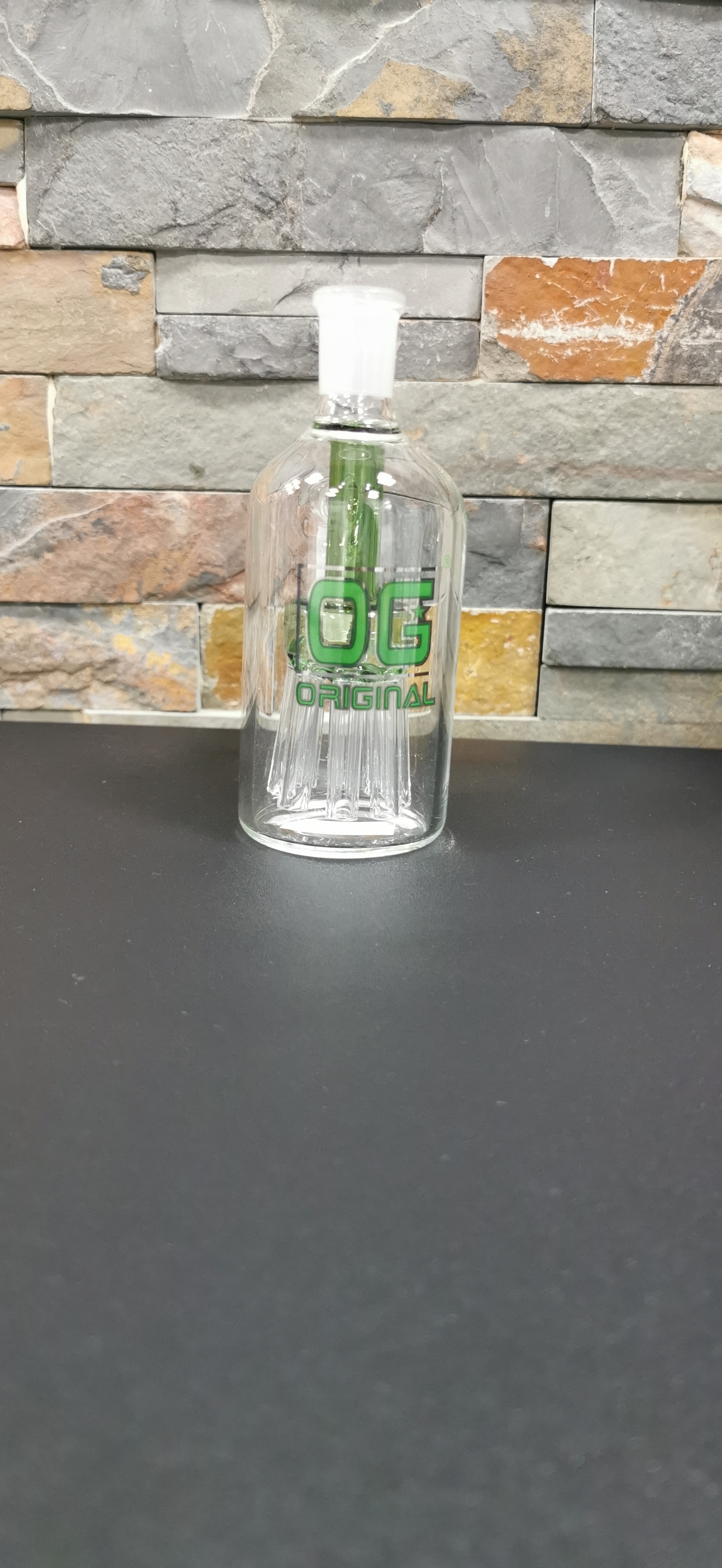 OG ORIGINAL - Ash Catchers Group - OG ORIGINAL - Ash Catchers - Clear Stem Green Letters