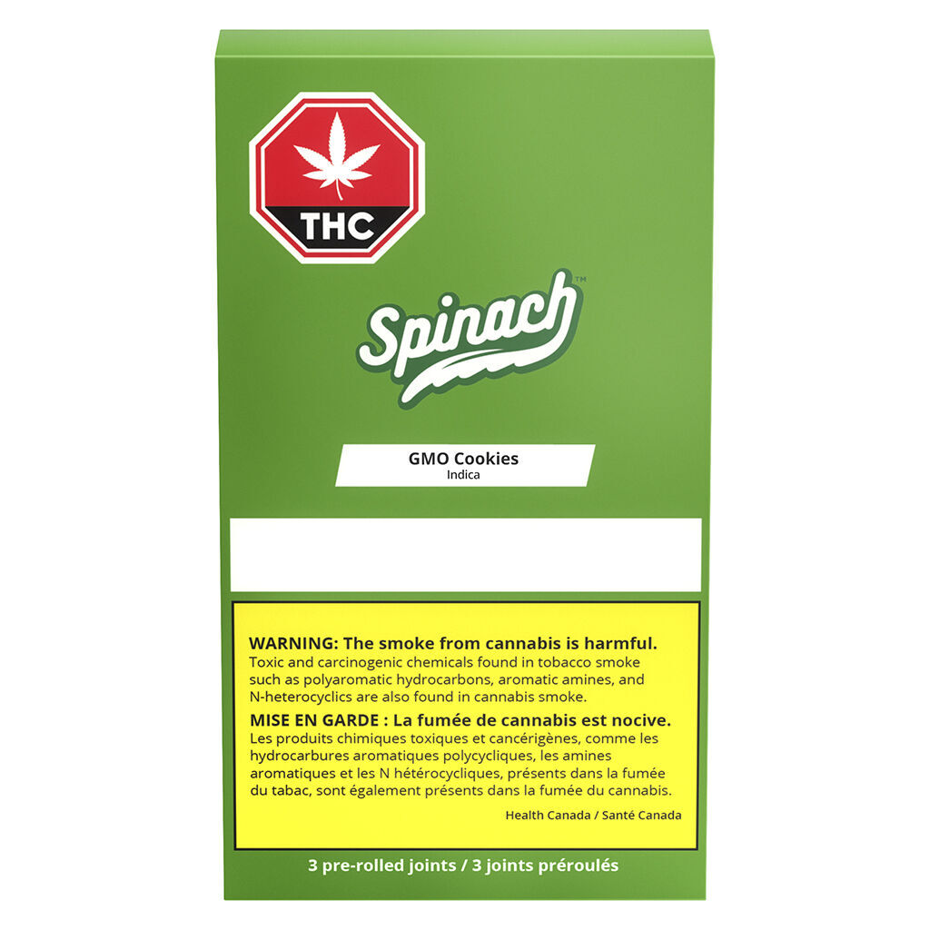 Spinach - GMO Cookies Pre-Roll - 1x1g