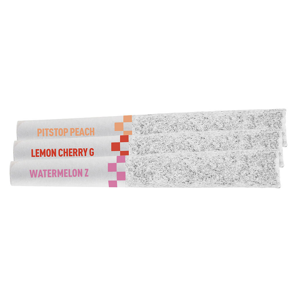 Claybourne - Flyers Frosted Infused Pre-Roll Podium Pack - Hybrid - 3x0.5g