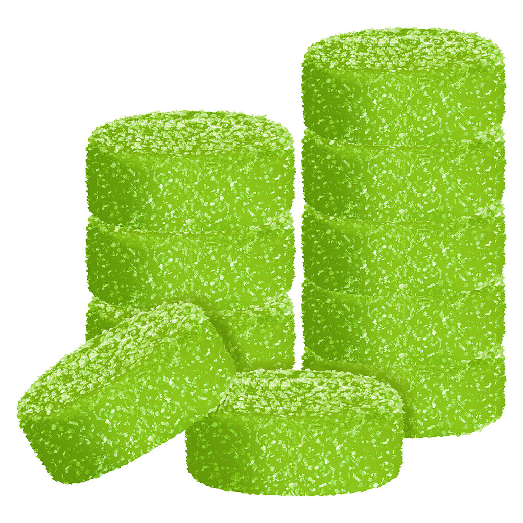 Sweet Tooth Cannfectionery Co. - Sour Apple Multipack Gummies - Hybrid - 10x1 Pack