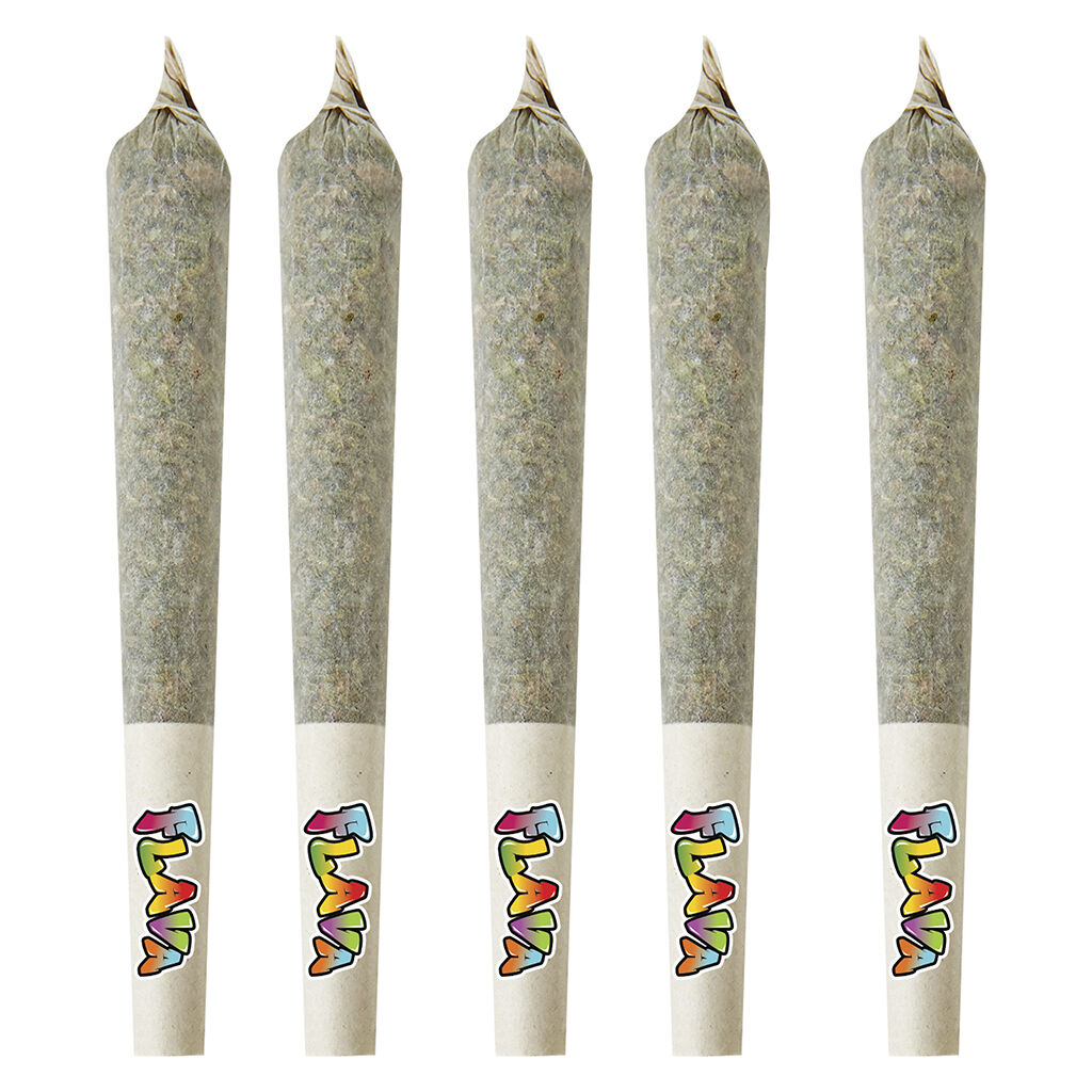 Flava - Pineapple Orange Liquid Diamond Infused Pre-Roll - Indica - 5x0.5g