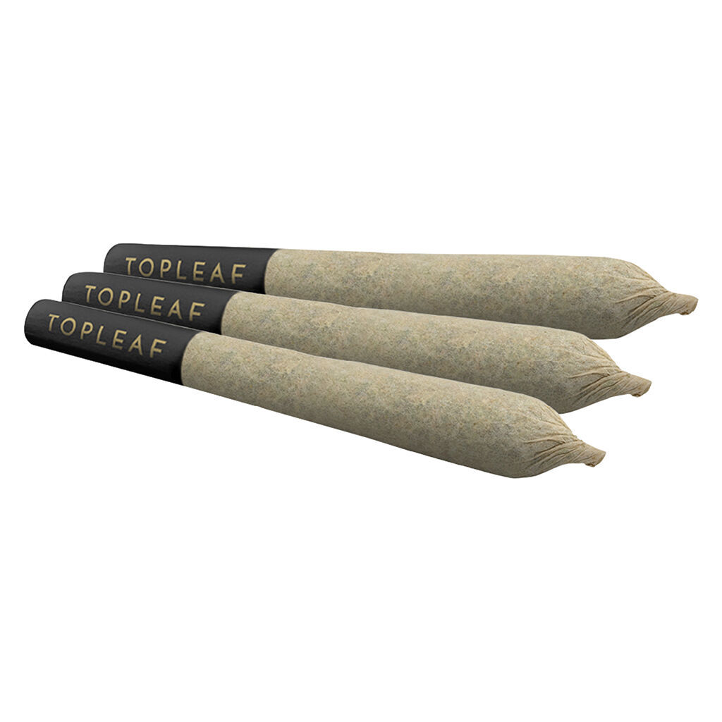 Top Leaf - Bisco Banger Pre-Roll - Indica - 3x0.5g
