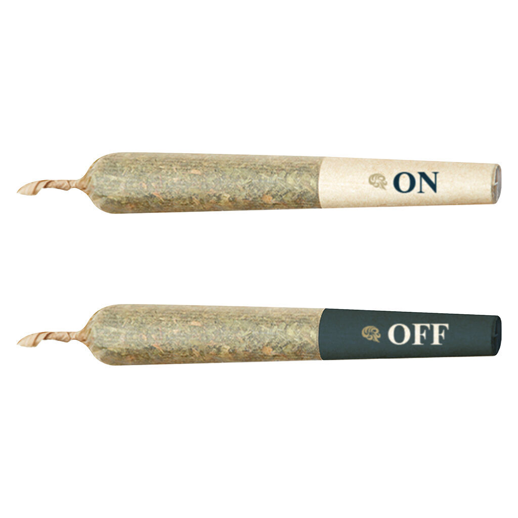 THINKER - ON (Jack Herer) + OFF (Dos Z Dos) Variety Pack (12pk) - Hybrid - 12x0.25g