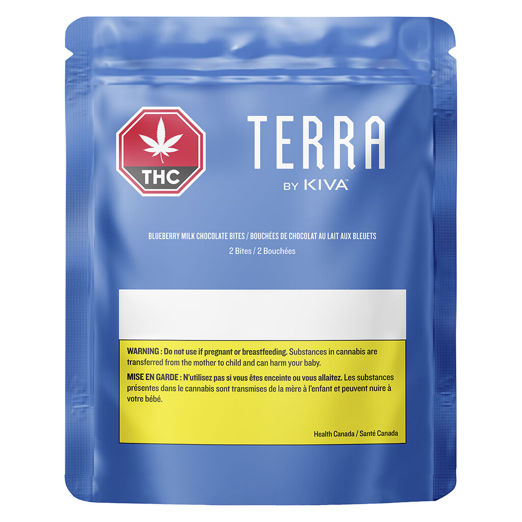 Terra - Blueberry Milk Chocolate Bites - Blend - 2 Pack