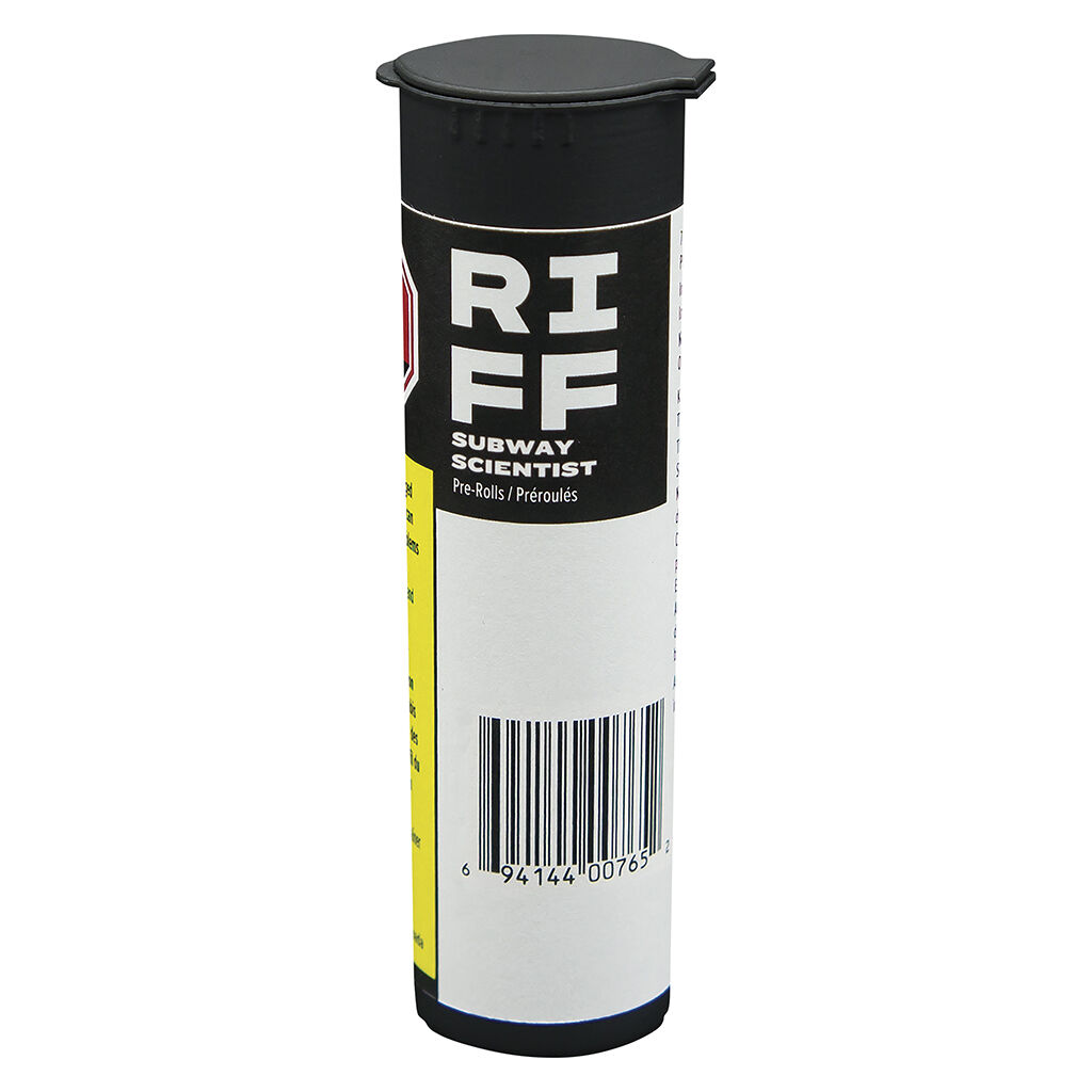 RIFF - Subway Scientist Pre-Roll Indica - 7x0.5g