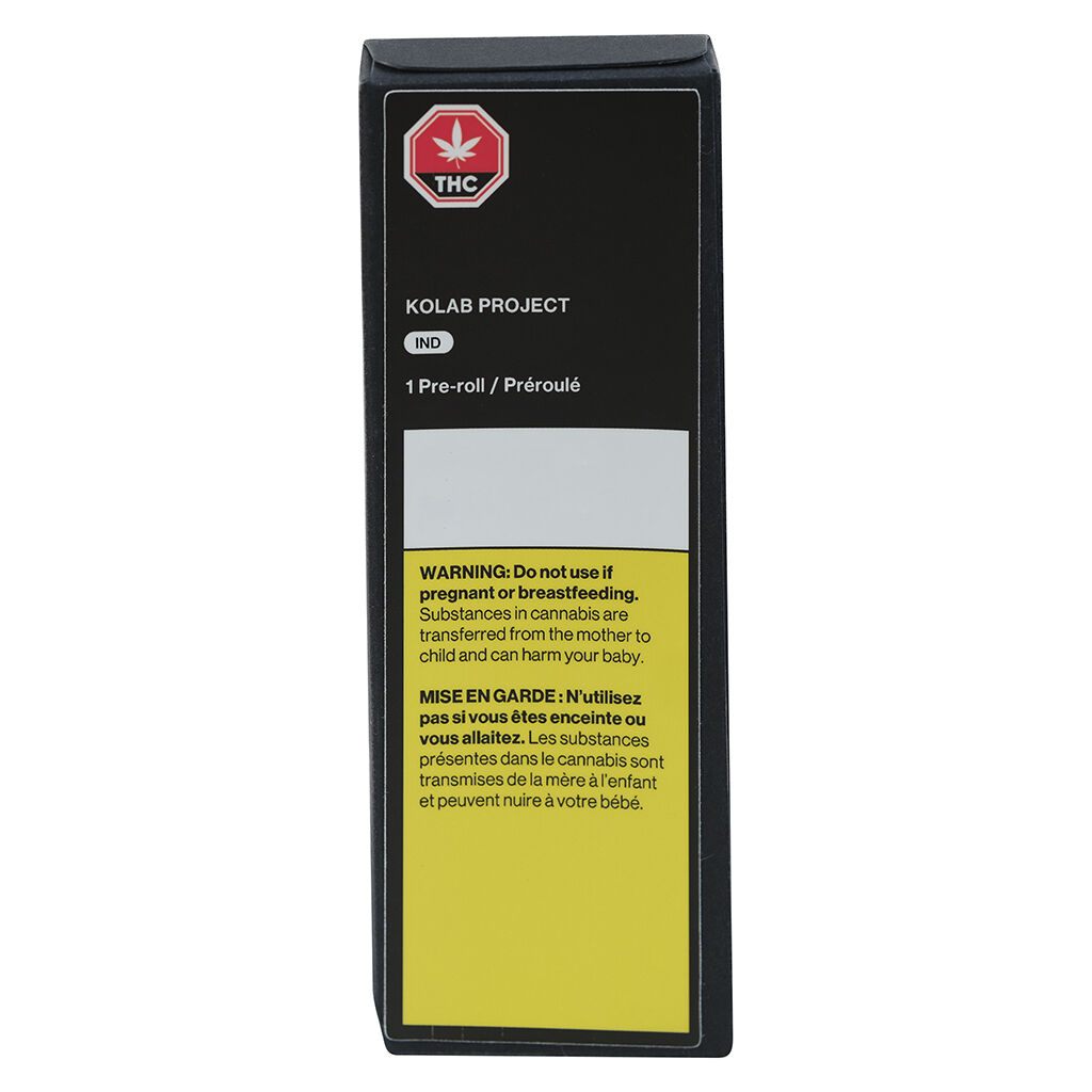 Kolab Project - Indica Pre-Roll Indica - 1x1g