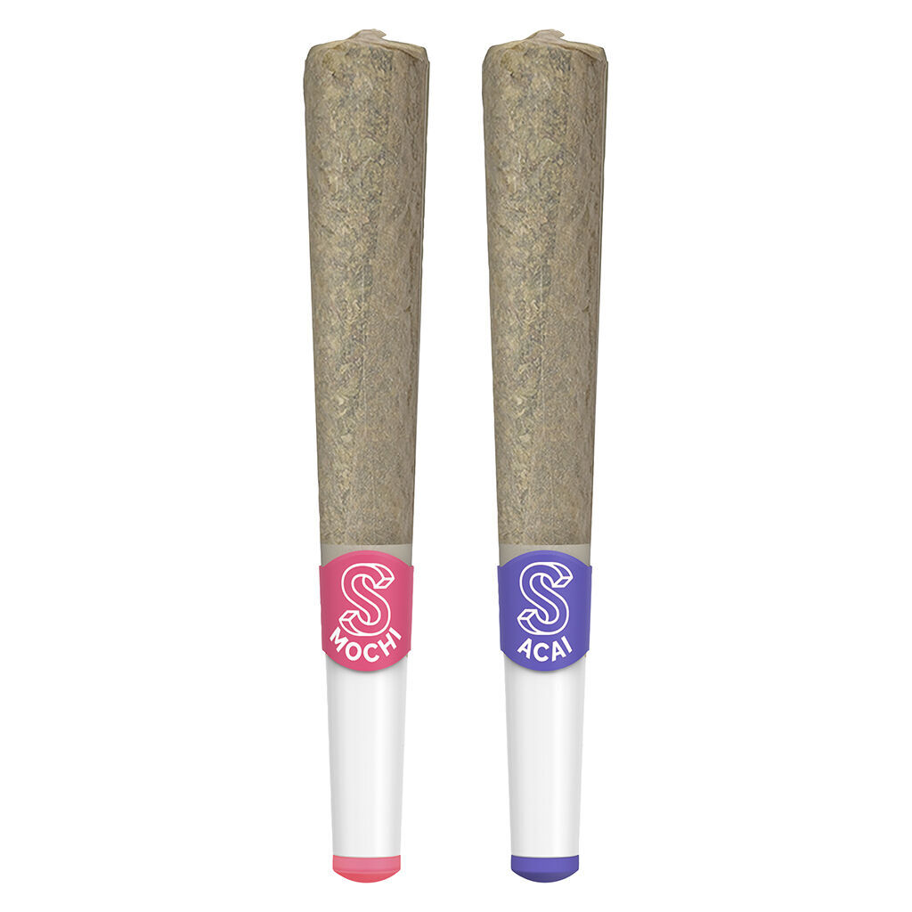 Sherbinskis - Ceramic Tip Moch & Acai Infused Pre-Roll Duo-Pack 2x0.5g - Sherbinskis - Ceramic Tip Moch & Acai Infused Pre-Roll Duo-Pack - Hybrid - 2x0.5g