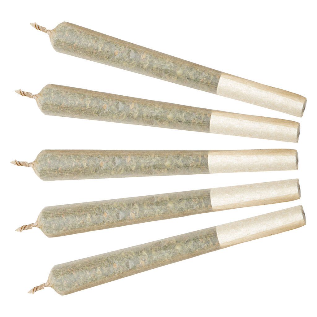 Happy & Stoned - Super Strawberry Watermelon Disty +Diamond Infused Pre-Roll - Indica - 5x0.5g