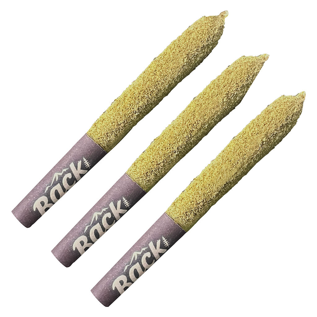 Back Country - Apricot Kush Live Rosin Infused Kief Coated Pre-Roll - Hybrid - 3x0.5g
