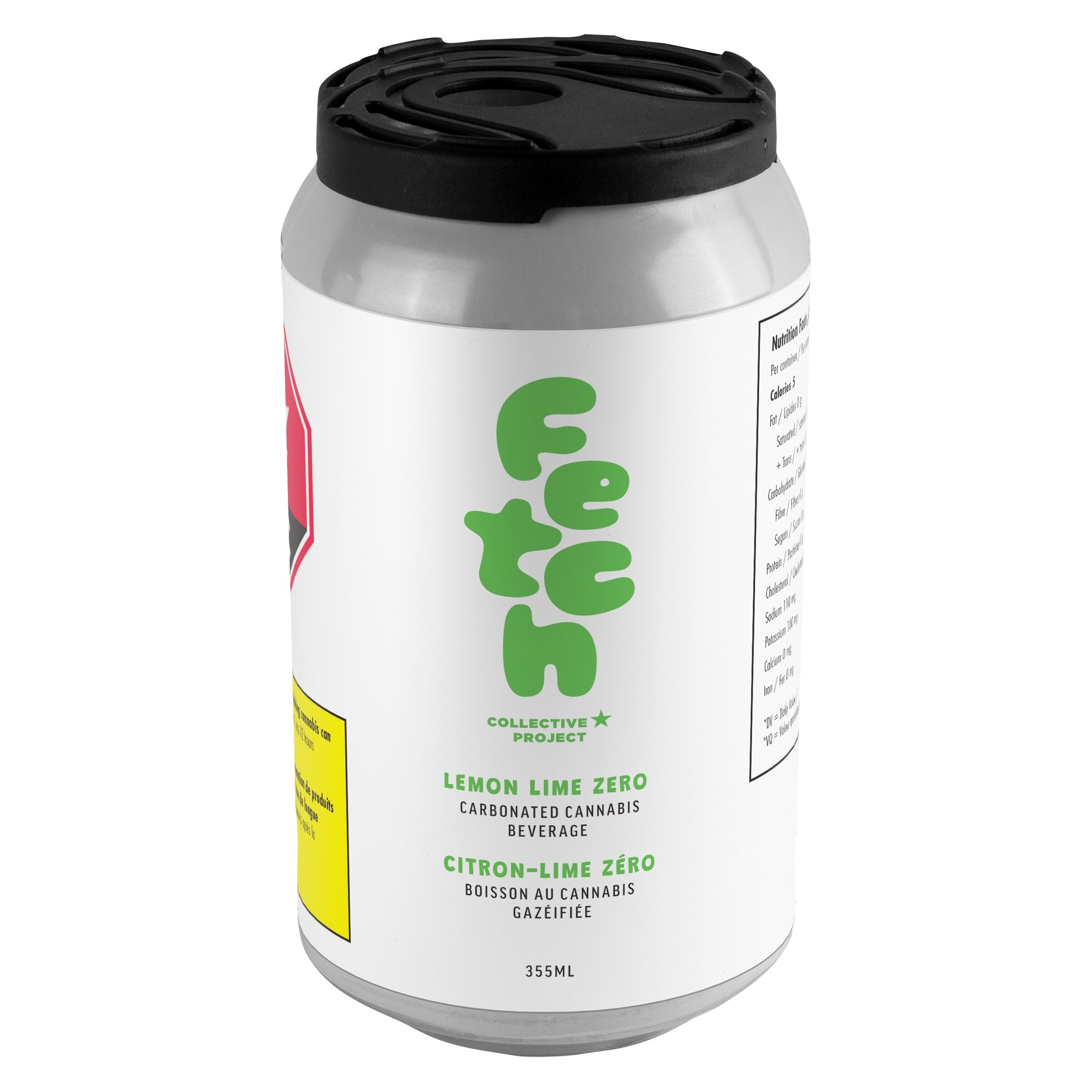 Fetch - Lemon Lime Zero - Hybrid - 355ml