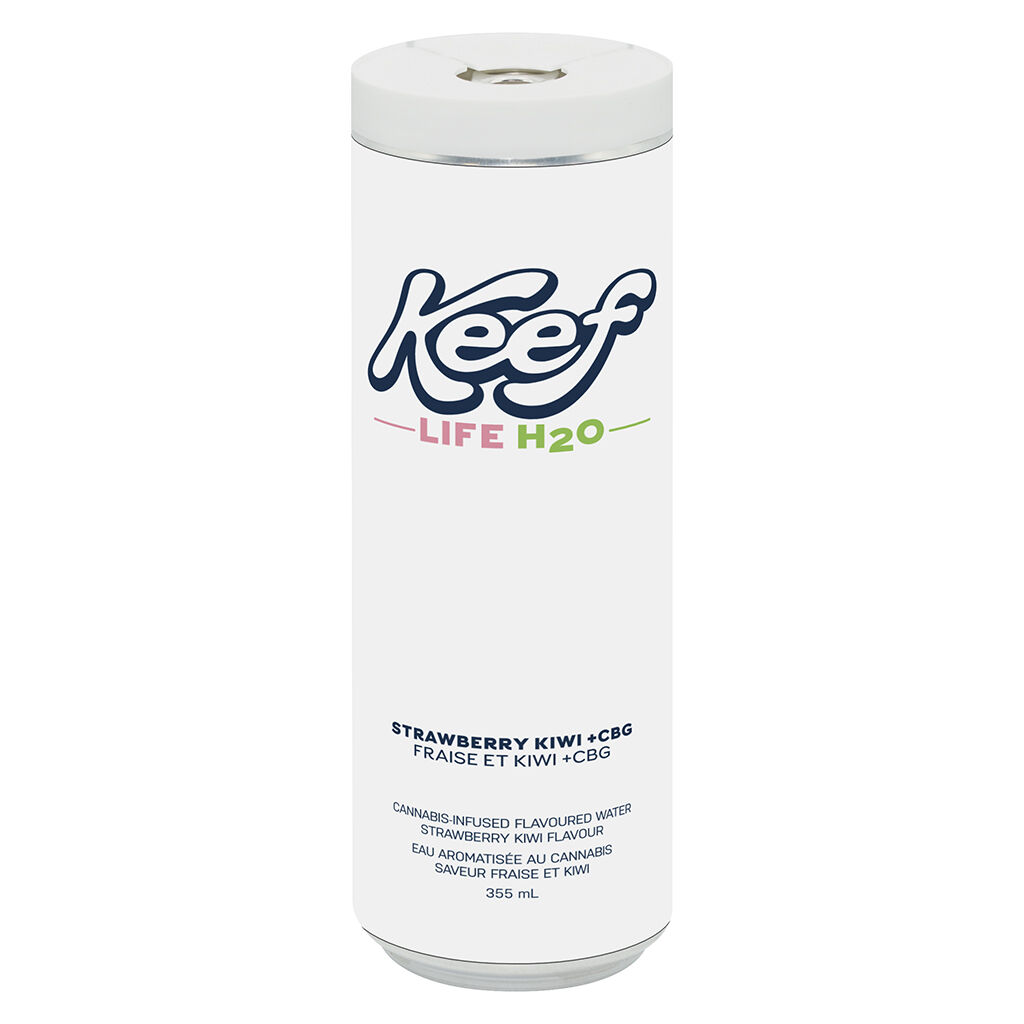 Keef Life H20 - Strawberry Kiwi CBG - Hybrid - 355ml