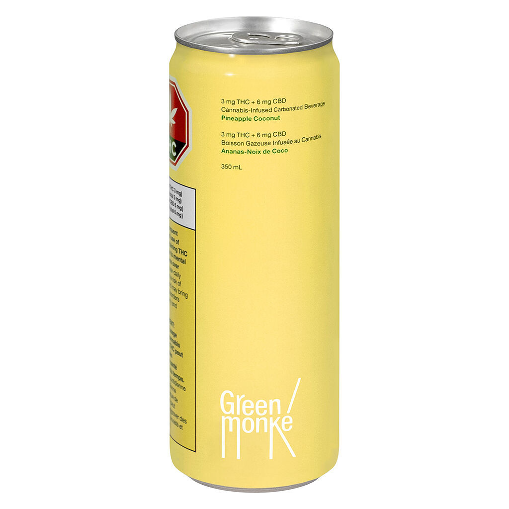 Green Monke - Pineapple Coconut - Hybrid - 350ml