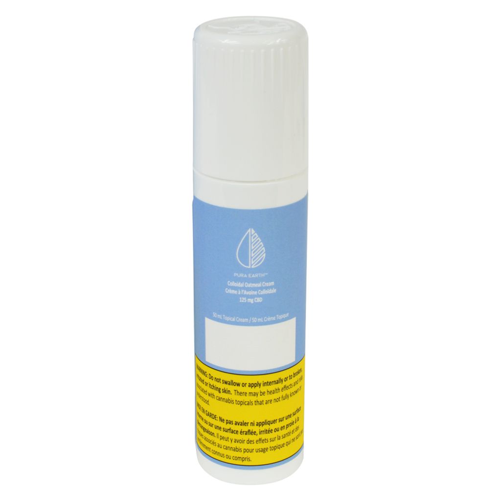 Pura Earth - Collodial Oatmeal CBD Cream - 50g