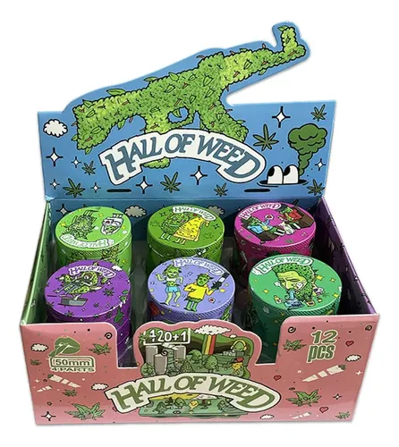 Hall Of Weed Grinder Assorted Designs