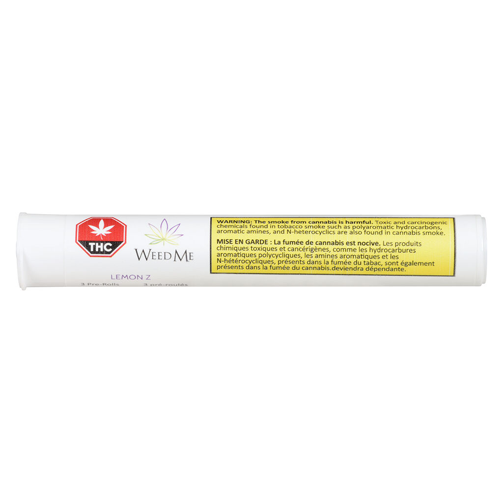Weed Me - LemonZ Pre-Roll Hybrid - 3x0.5g