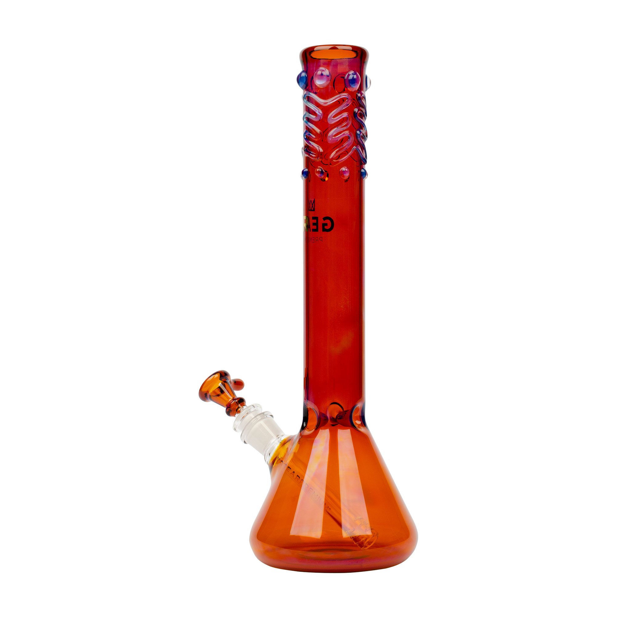 Gear Premium - G22A Tall Beaker Tube with Worked Top Bong