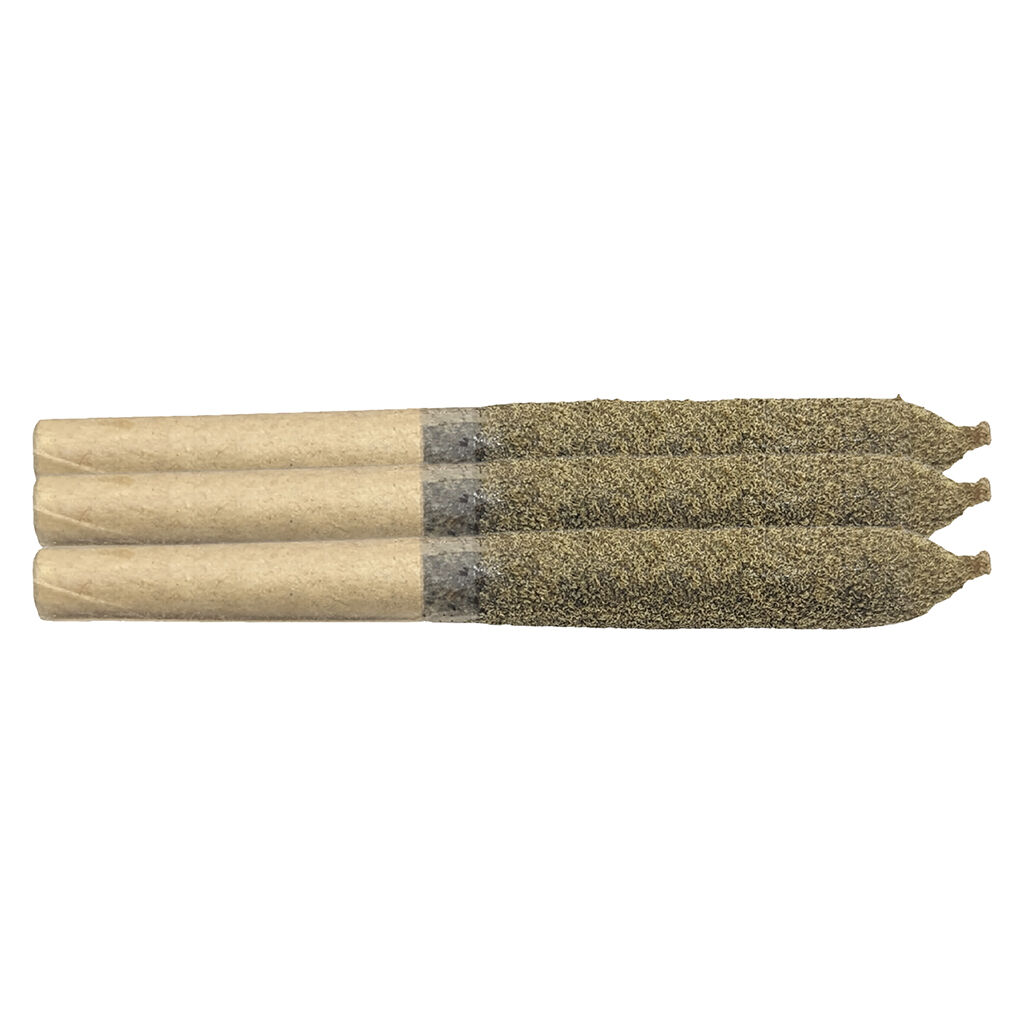 Glacial Gold - MAX THC Grape Escape Double D Infused Pre-Roll - Sativa - 3x0.7g