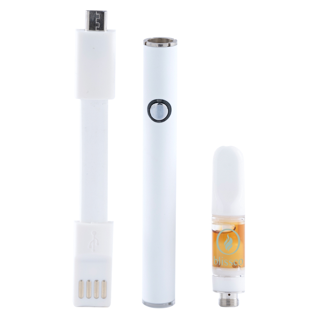 Blissco - Pur Cloud CBD Vape 510 Thread Cartridge Kit Blend - 0.5g